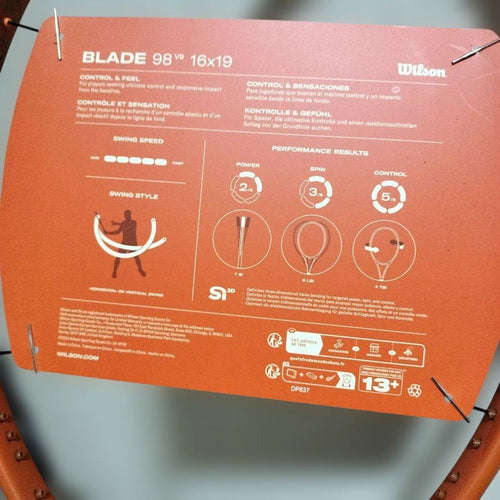 Wilson Rackets (Hardball) Blade 98 Roland Garros G2