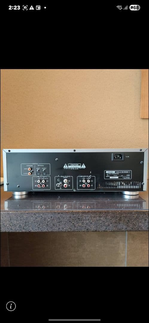 Cd Md Cassette Deck Teac Ad-Rw950