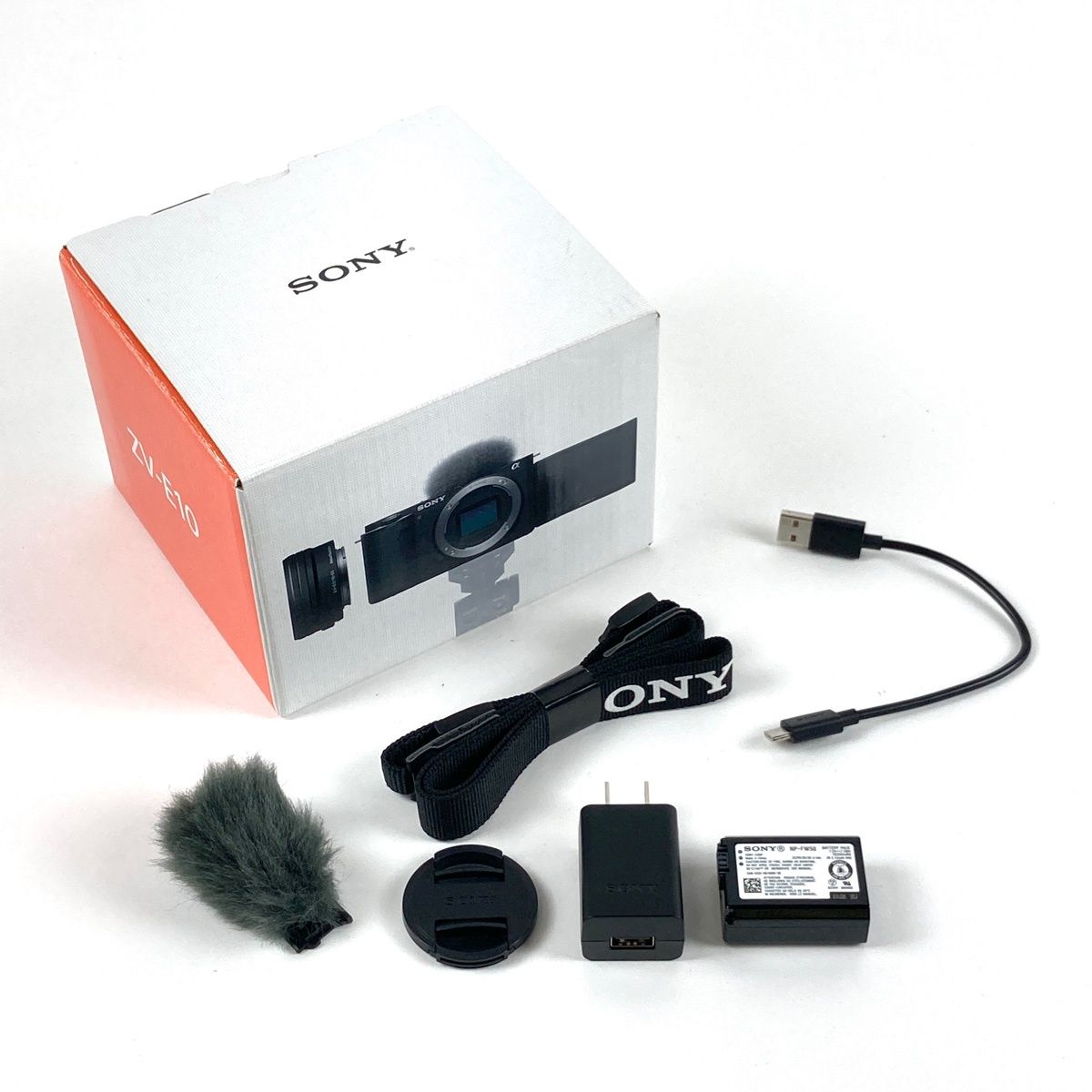 Sony Mirrorless Interchangeable Lips Vlogcam Zv-E10L
