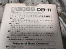 Roland Metronomes Boss Db-11 Music Conductor
