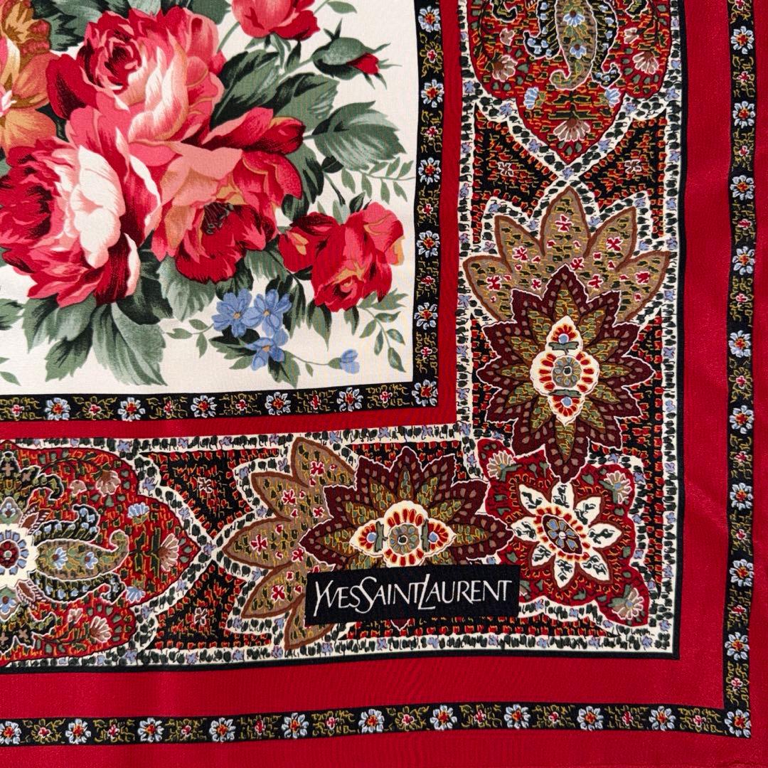 Yves Saint Laurent Bandanas Thin Scarves