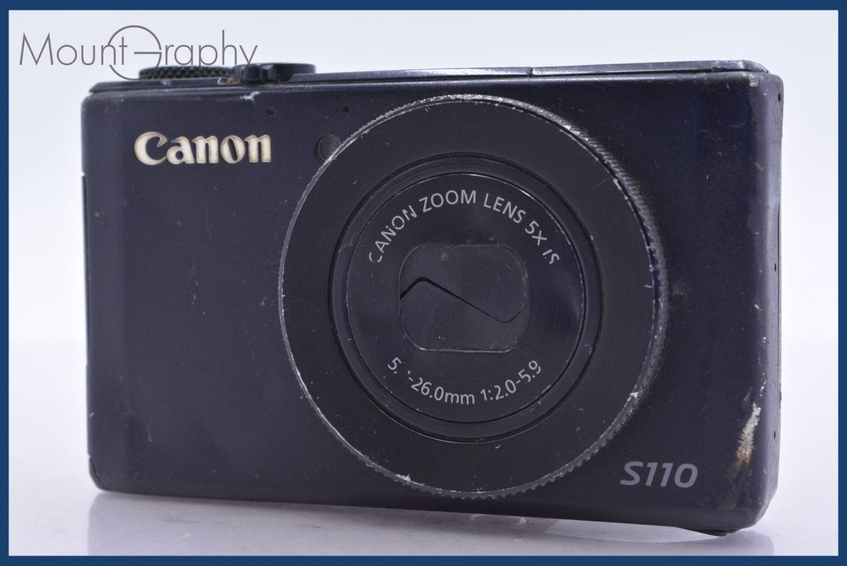 Compact Digital Camera Canon Power Shot S110 5X #Yk6618