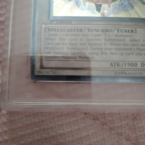 Yu-Gi-Oh! Ocg Duel Monsters (Foreign Languages) Psa9 T.G. Wonder Magician 1St Ed