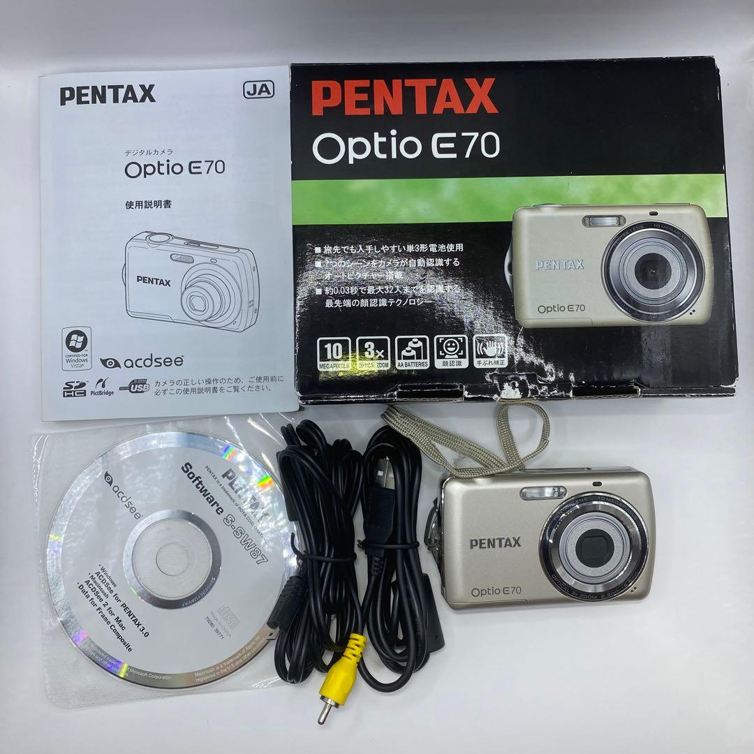 Pentax Compact Digital Cameras Optio E70