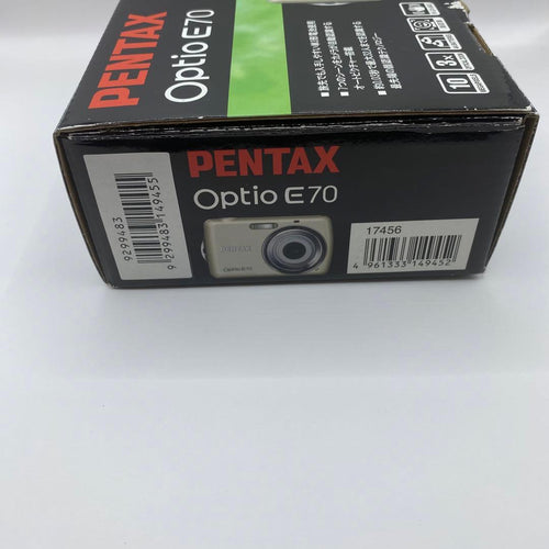 Pentax Compact Digital Cameras Optio E70
