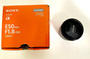 Sony Prime Lenses Sel50F18