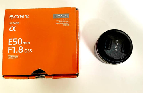 Sony Prime Lenses Sel50F18