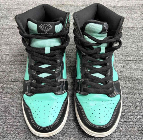 Nike Sb Sneakers Diamond Supply Dunk High Tiffany
