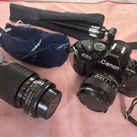 Slr Cameras (Film) Canon Ae-1 Program