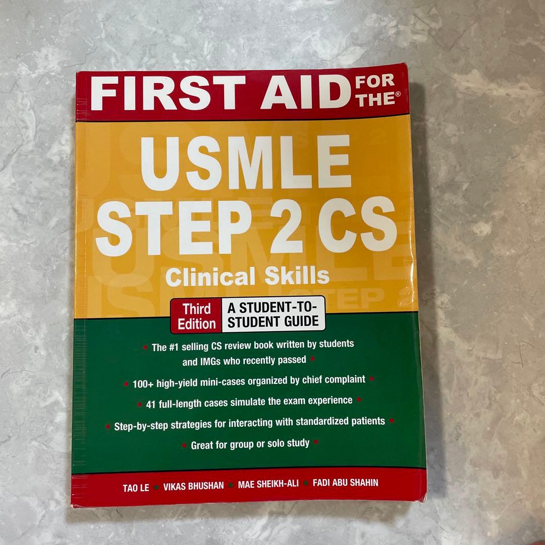 Health Medicine First Aid For The Usmle Step 2 Cs