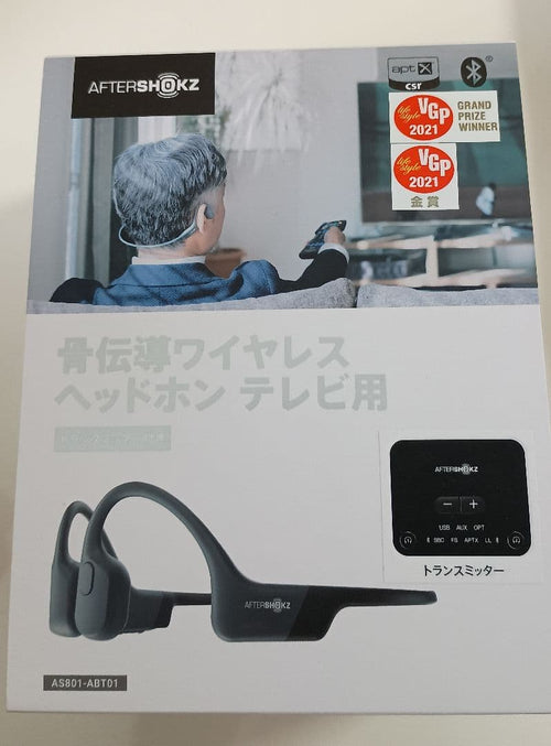 Shokz Bone-Conduction Earphones Aftershokz As801-Abt01