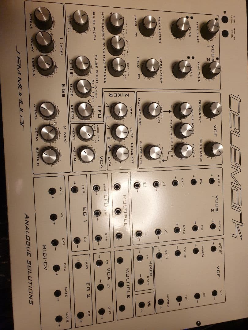 Modular Synthesizer Analogue Solutions Telemark