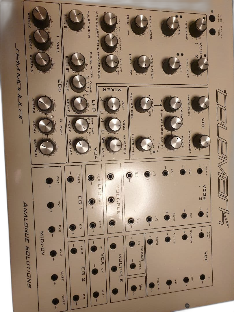 Modular Synthesizer Analogue Solutions Telemark