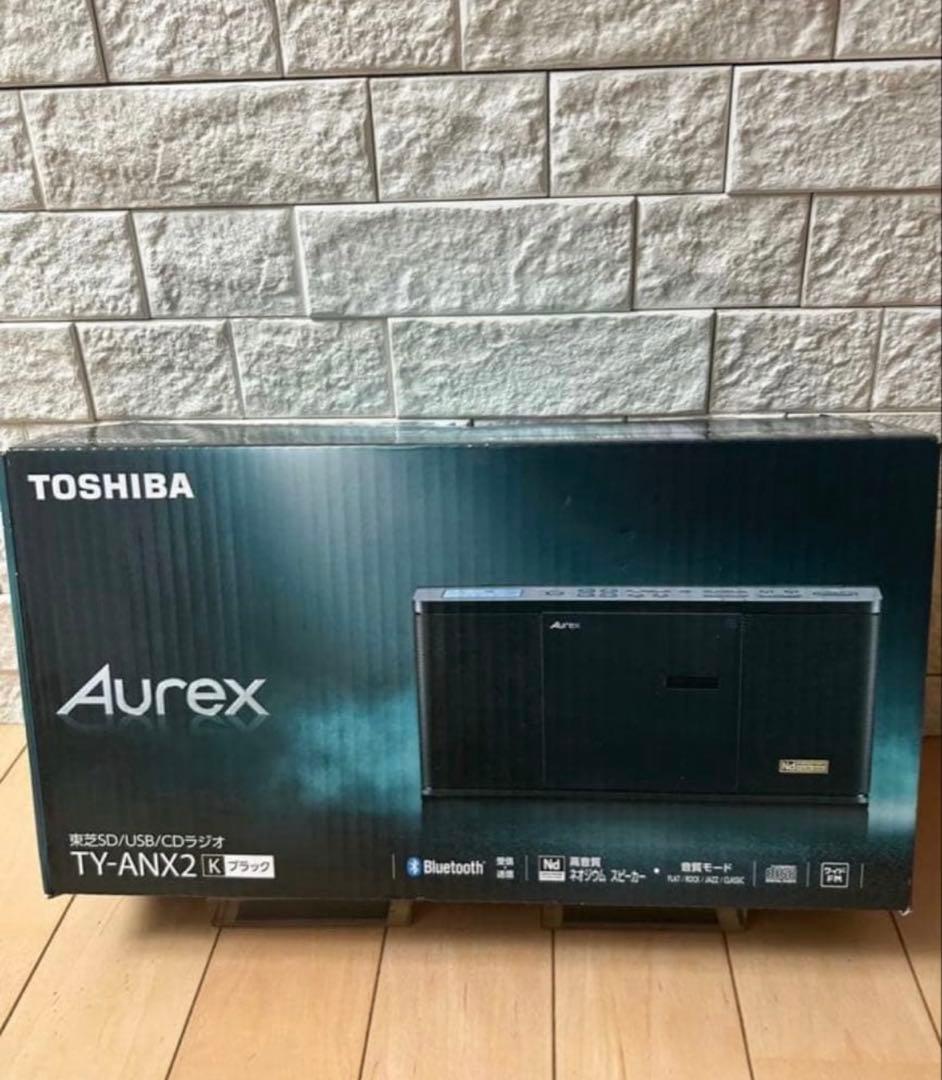 Cd Md Cassette Deck Toshiba( Ty-Anx2(K) Sd Usb