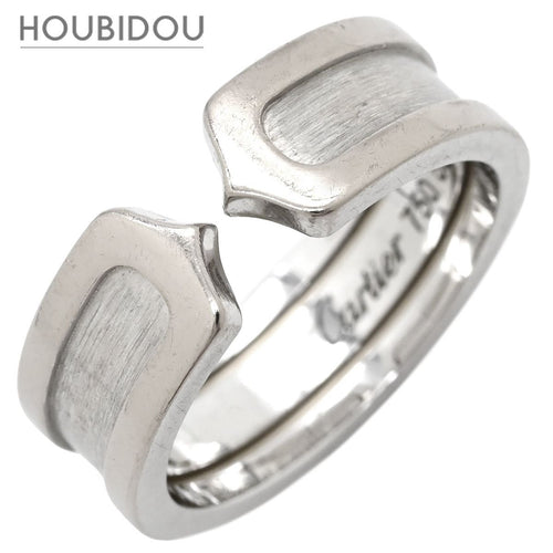 Cartier Ring C2 #52(Jp12) C 2C 750Wg 18K 18 11.5