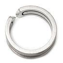 Cartier Ring C2 #52(Jp12) C 2C 750Wg 18K 18 11.5