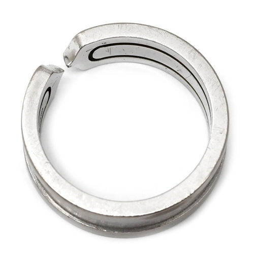 Cartier Ring C2 #52(Jp12) C 2C 750Wg 18K 18 11.5