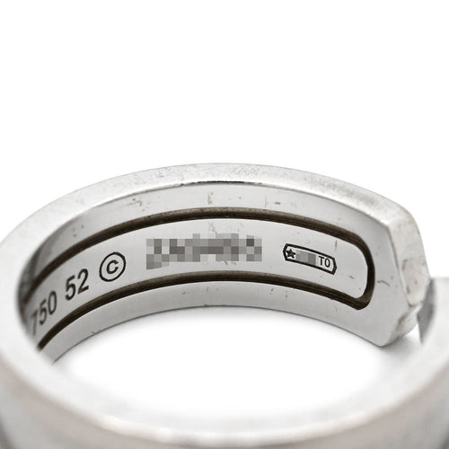 Cartier Ring C2 #52(Jp12) C 2C 750Wg 18K 18 11.5