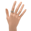 Cartier Ring C2 #52(Jp12) C 2C 750Wg 18K 18 11.5