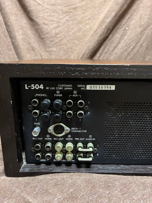 Luxman Integrated Amplifiers L-504