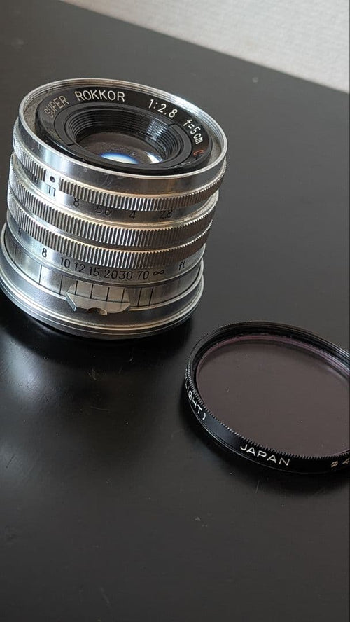 Minolta Lens (Single Focus) Chiyoko Super Rokkor F2.8