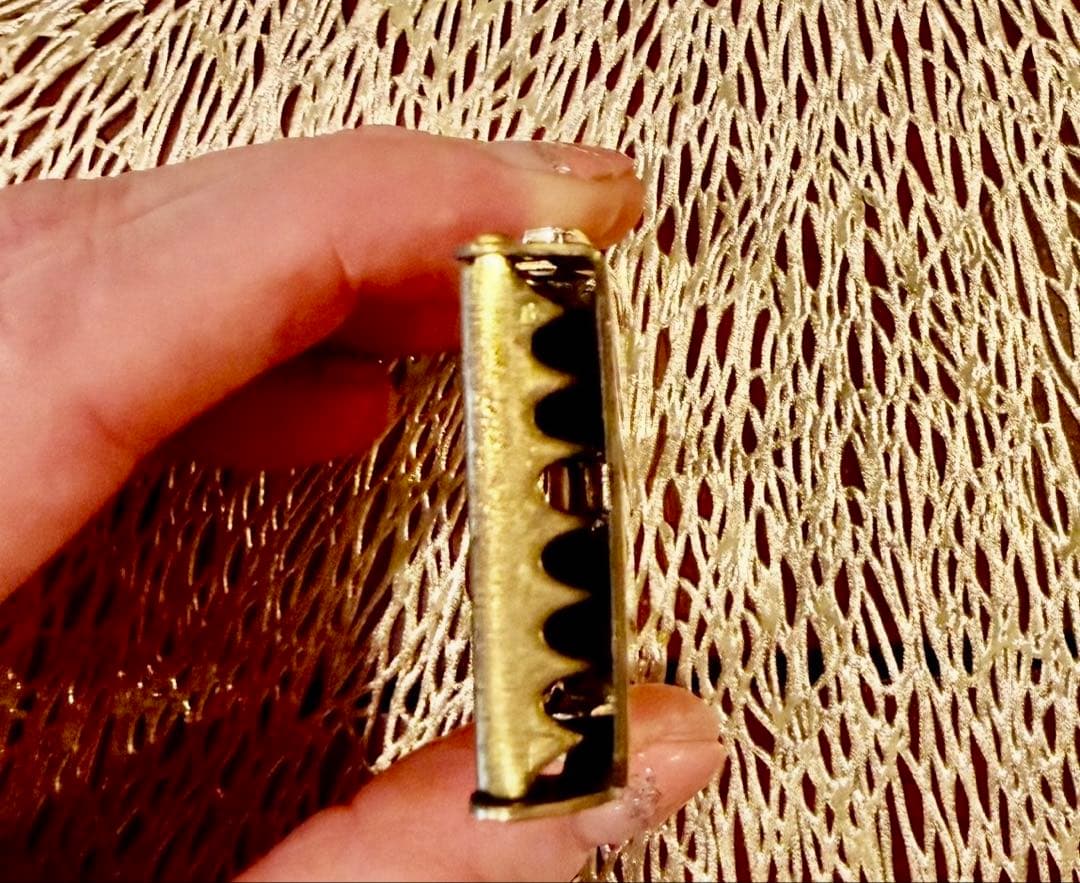Omega Belts Diamond Gold