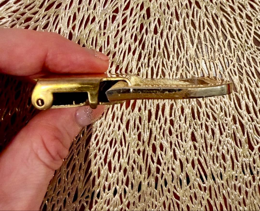 Omega Belts Diamond Gold