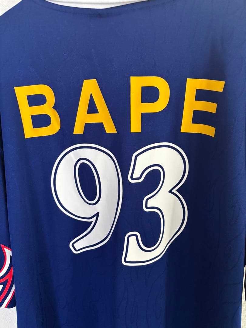 A Bathing Ape Shirts Bape Adidas Flamejersey2Xl