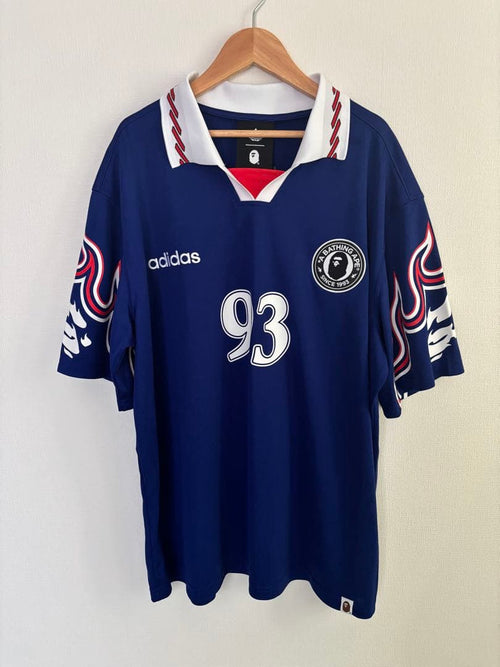 A Bathing Ape Shirts Bape Adidas Flamejersey2Xl