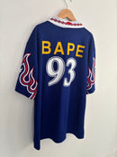A Bathing Ape Shirts Bape Adidas Flamejersey2Xl