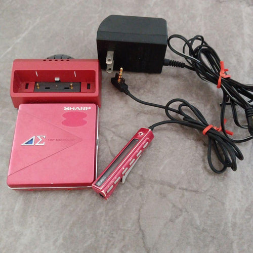 Sharp Portable Md Player Auvi Md-Ss503-R