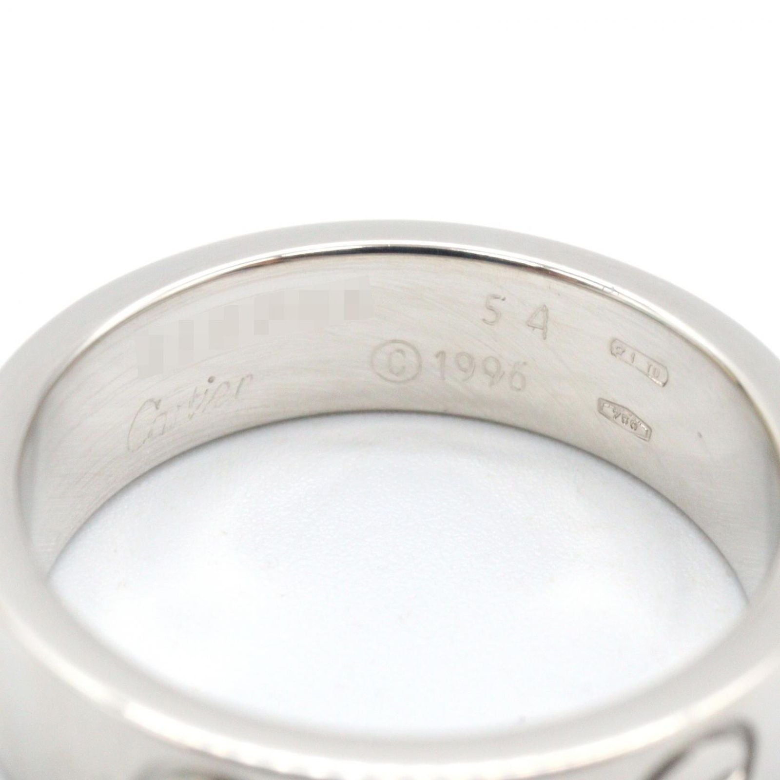 Cartier Ring K18Wg Used A