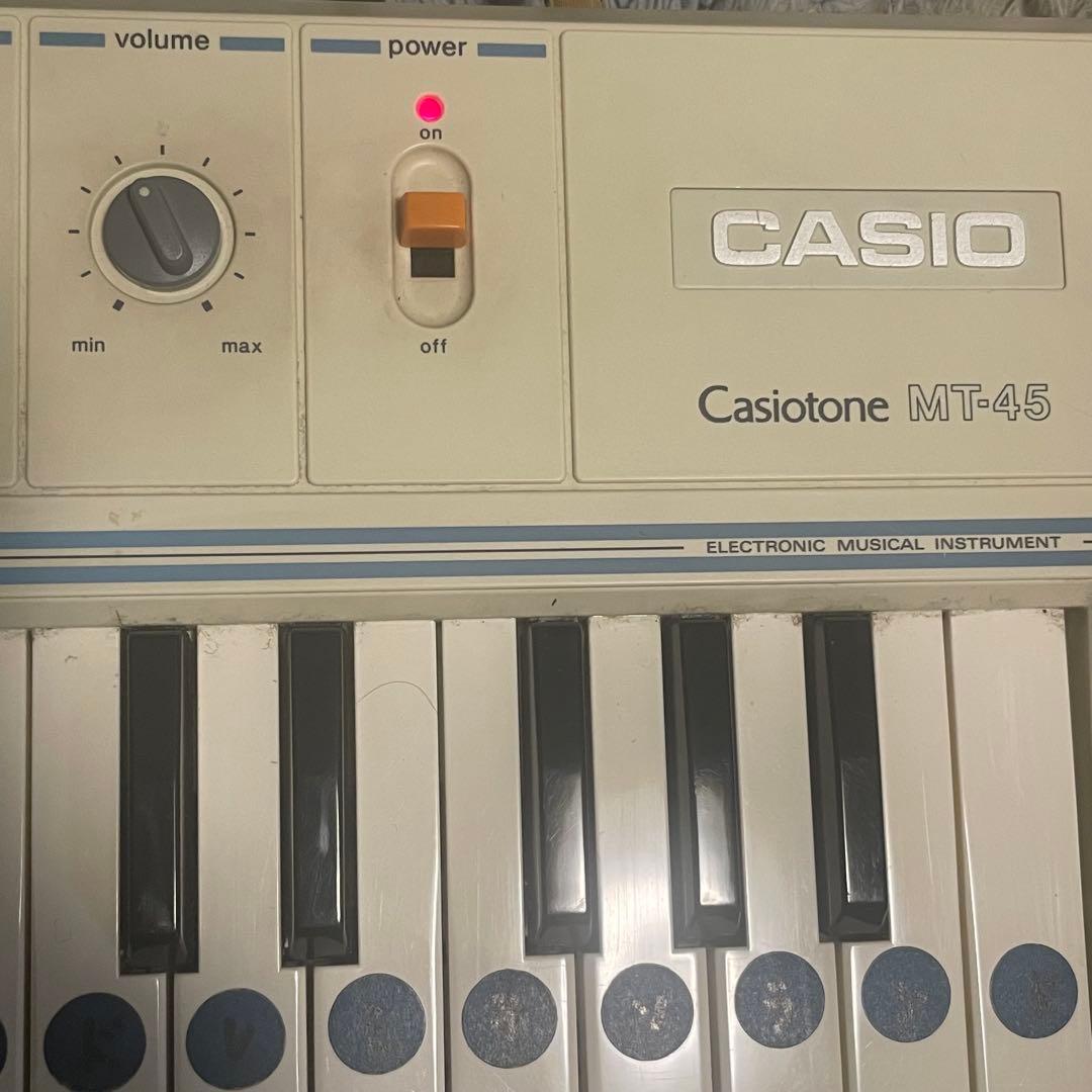 Casio Analog Synthesizers Casiotone Mt-45