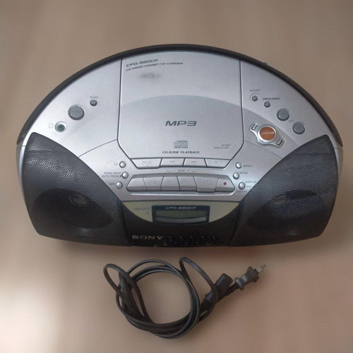 Sony Cd Md Cassette Deck Cfd-S20Cp