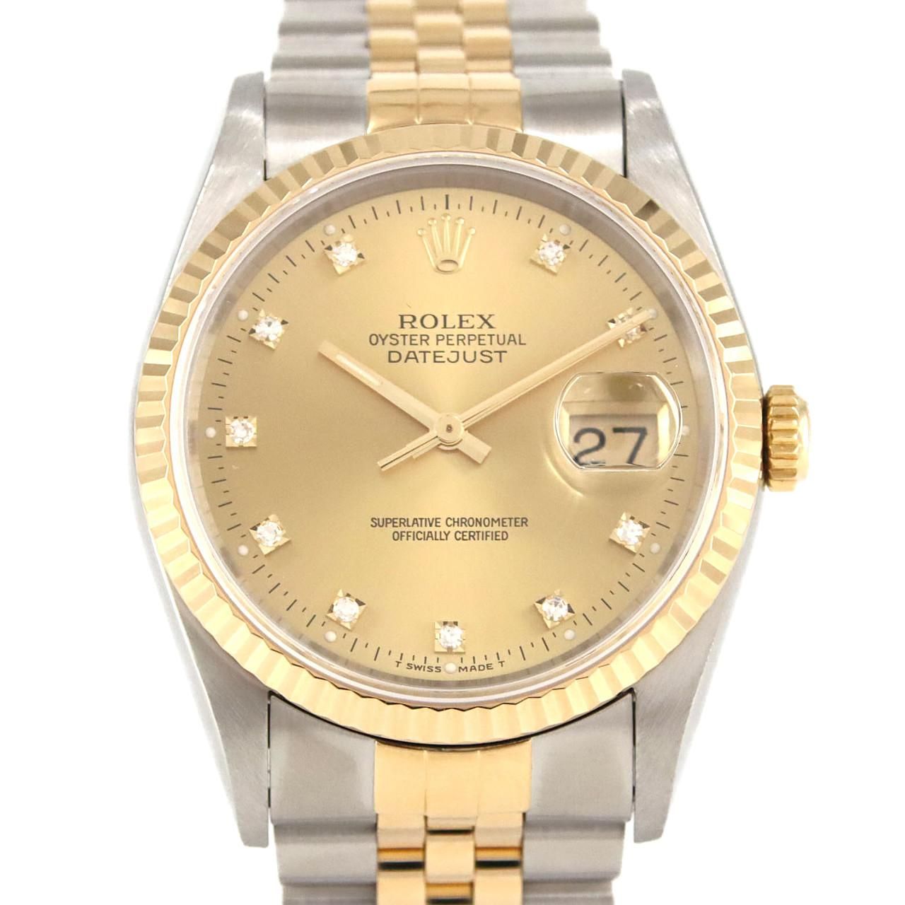 Rolex Automatic Winding Clock 16233G. Ssxyg X