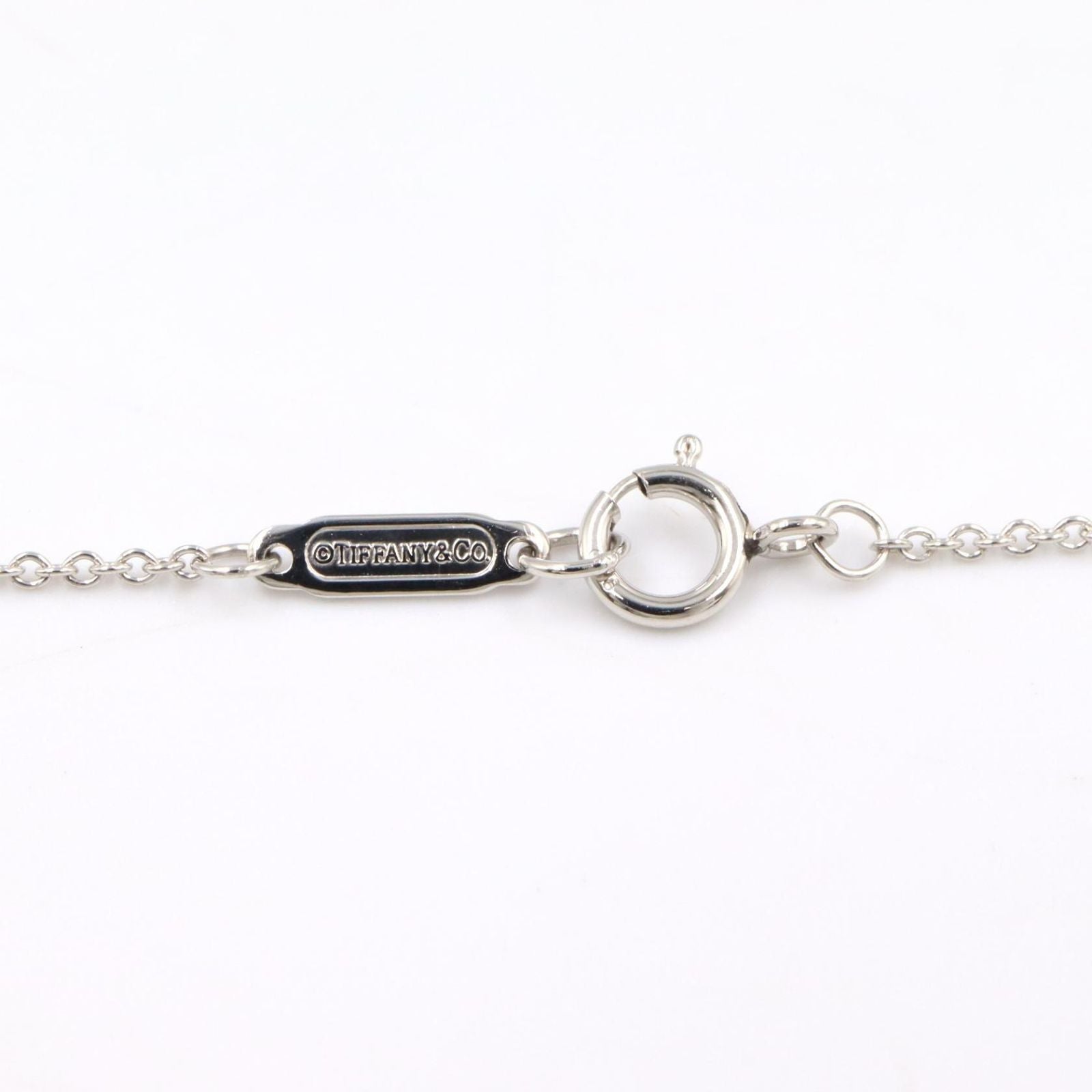 Tiffany Necklace Co 40 Pt950 Used A