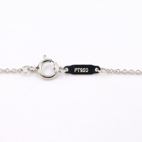 Tiffany Necklace Co 40 Pt950 Used A