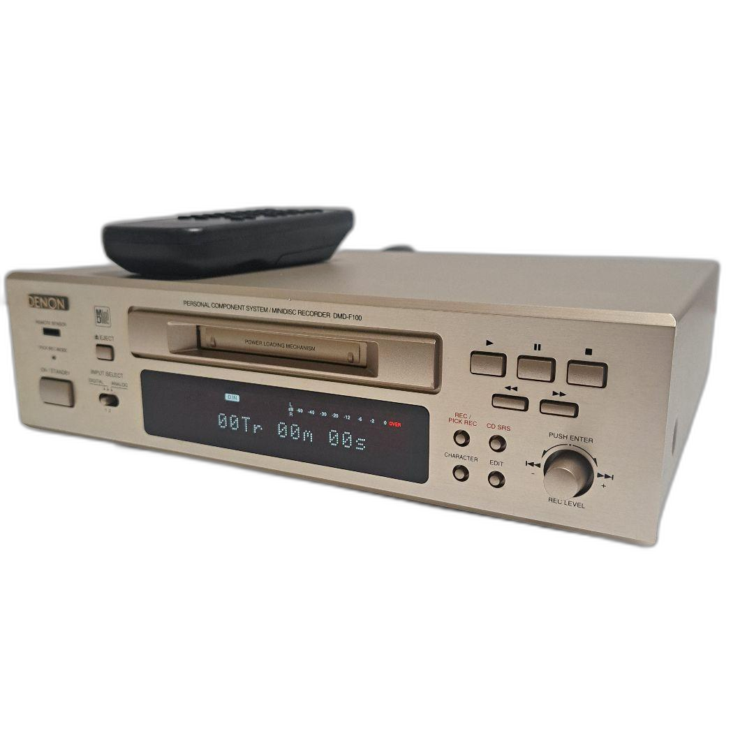 Denon Cd Md Cassette Deck Dmd-F100