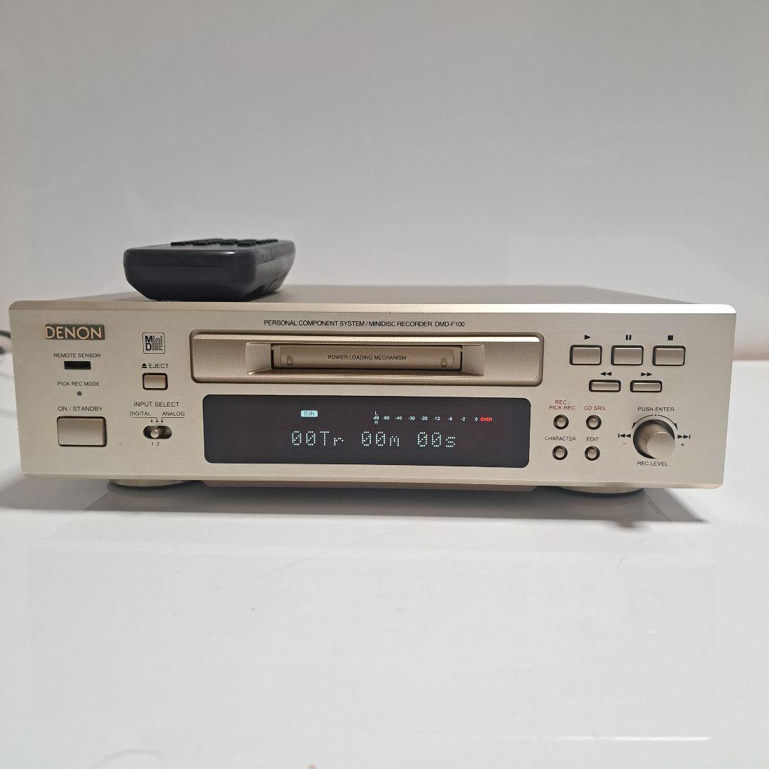 Denon Cd Md Cassette Deck Dmd-F100
