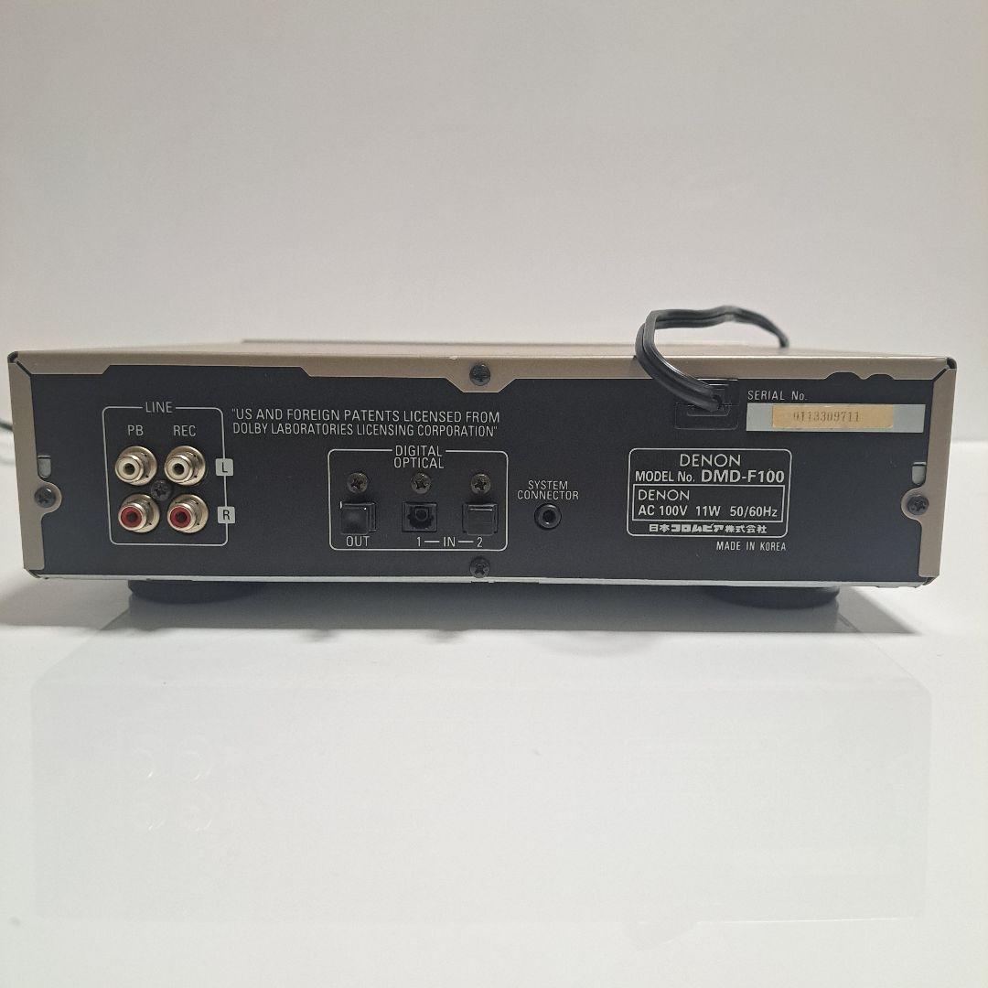 Denon Cd Md Cassette Deck Dmd-F100
