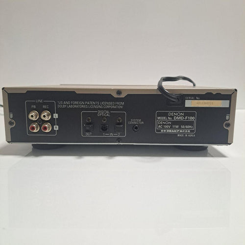 Denon Cd Md Cassette Deck Dmd-F100