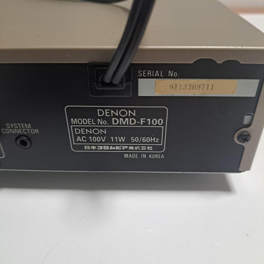 Denon Cd Md Cassette Deck Dmd-F100