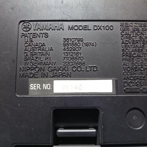 Yamaha Others Dx100