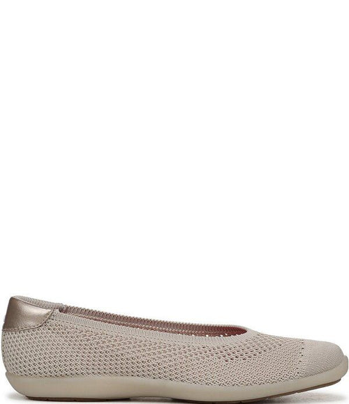 High Heel Pumps Ryka Womens Clever Knit Ballet Flats French Beige
