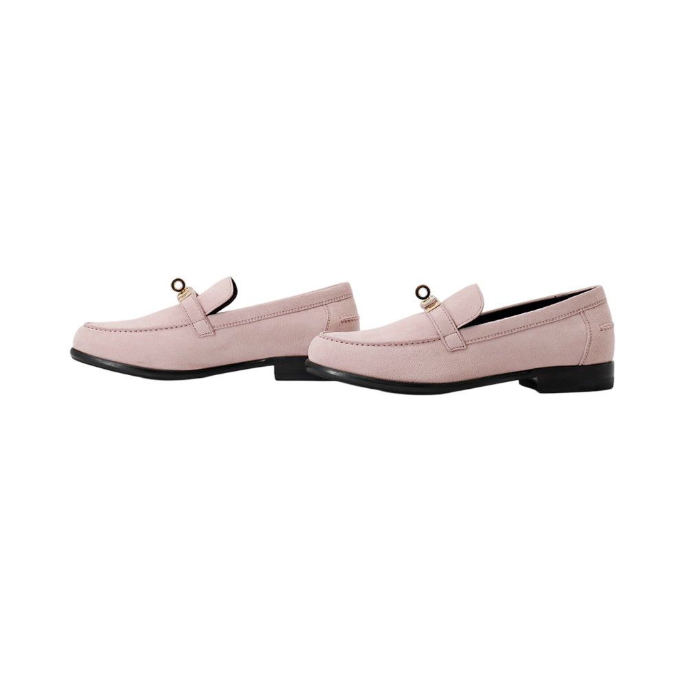 Hermes Loafers Leather Shoes 36