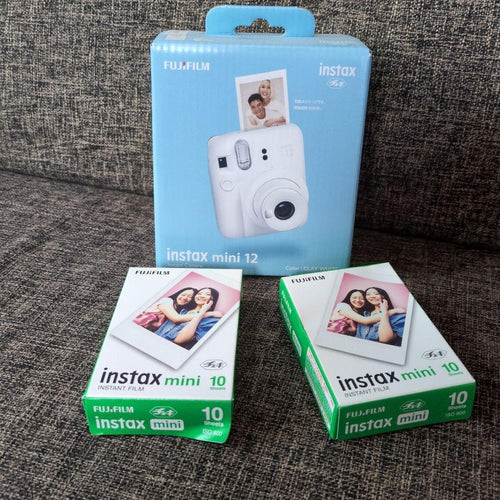 Fujifilm Instant Cameras Instax Mini 12 Clay White