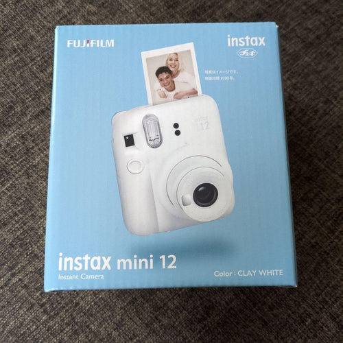 Fujifilm Instant Cameras Instax Mini 12 Clay White