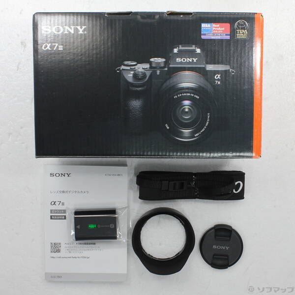 Sony Mirrorless Interchangeable Lips 7Iii Ilce-7M3K 258