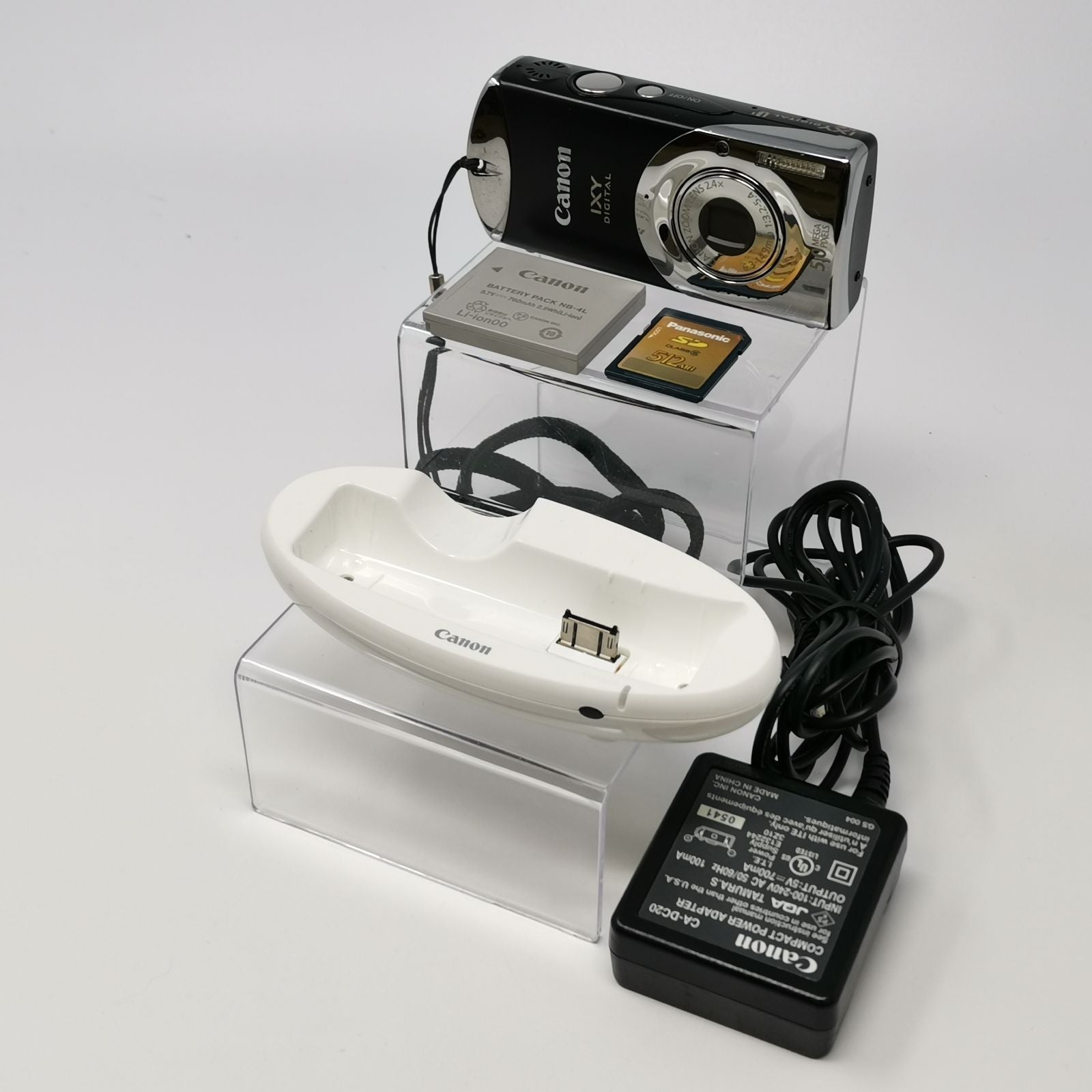 Canon Compact Digital Camera Ixy L3 Pc 1144 Sd Arcamko996