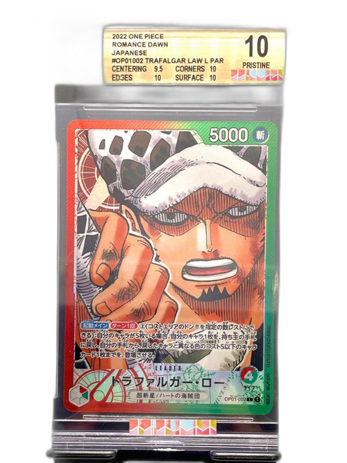 One Piece Card Game L Bgs10 Psa10